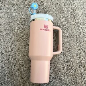 Authentic 40oz Stanley tumbler, blush pink great condition